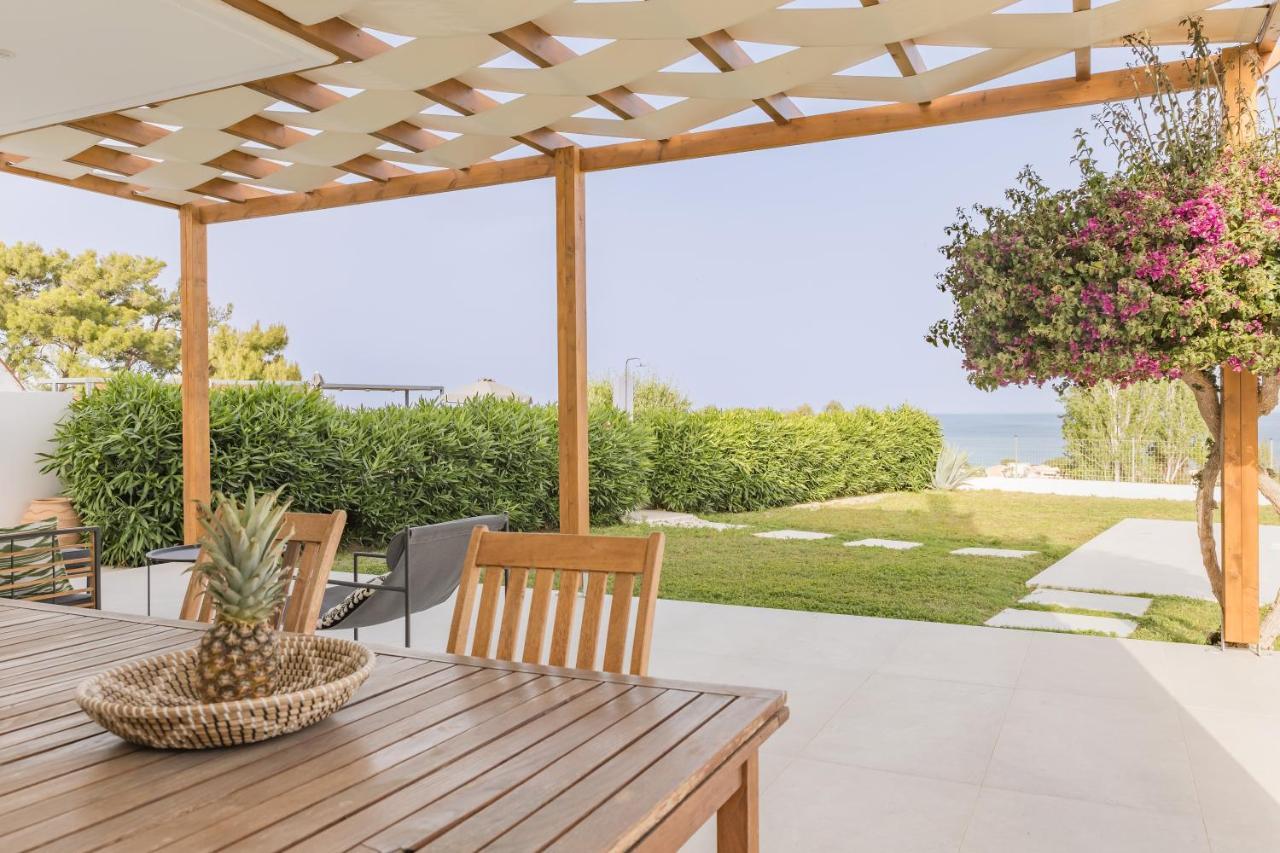 Villa Santa Maria With Private Pool And Sea View Afantou Extérieur photo